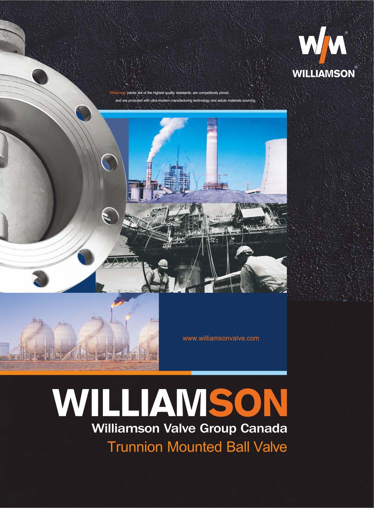 Williamson Valve 《Trunnion Mounted Ball Valve》
